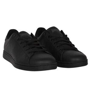 Lonsdale Childrens/Kids Leyton Leather Sneakers / Black